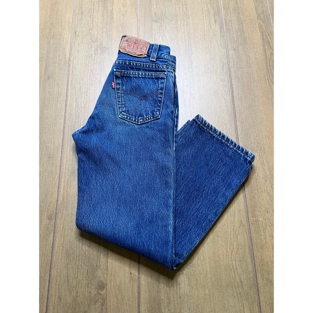 Vintage Levi’s‎ 302 Jeans USA Made 10 Youth Actual Sz W22 L23 Straight Leg